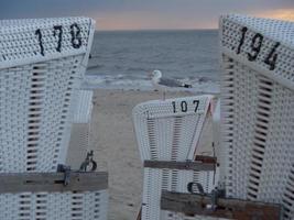 Baltrum island in the north sea photo