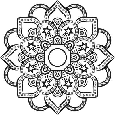 Mandala Design Template