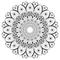 Mandala Design Template vector