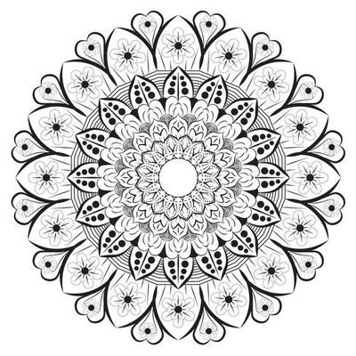 Mandala Design Template