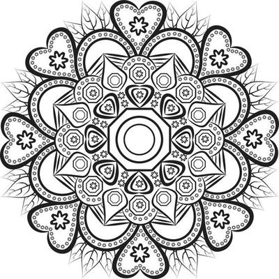 Mandala Design Template