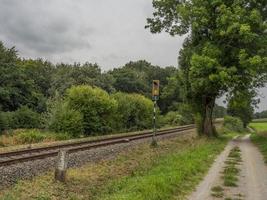 senderismo en el baumberge alemán foto