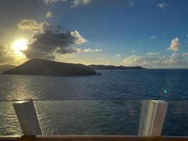 navegando por el mar caribe foto