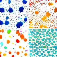 Seamless pattern from color splashes and smudges. Fashion camouflage. photo