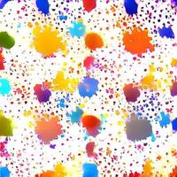 Seamless pattern from color splashes and smudges. Fashion camouflage. photo