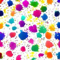 Abstract color splash, seamless pattern. Spray paint on a dark background. photo