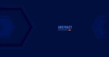 Abstract dark blue background with hexagon shape and memphis ornament for banner, wallpaper, sales banner, poster, abstract blue navy motion backgrounds white space for text