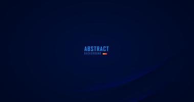 Blue minimal background with simple round wave texture for banner, wallpaper, sale banner, poster vector
