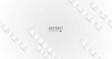 White background with 3d shape and shadow, grey overlay for banner, wallpaper, sales banner and poster, abstract white grey backgrounds vector