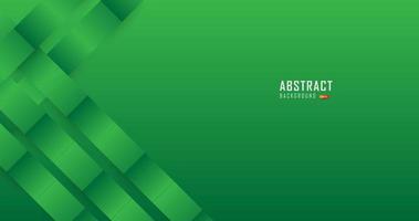 Green background with 3d shape and shadow, overlay for banner, wallpaper, sales banner and poster, abstract green backgrounds vector