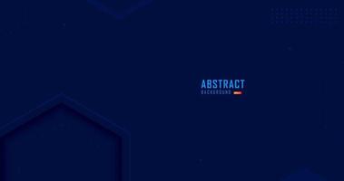 Abstract dark blue background with hexagon shape and memphis ornament for banner, wallpaper, sales banner, poster, abstract blue navy motion backgrounds white space for text vector