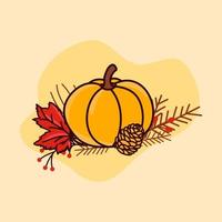 Autumn Seasons Ilustration vector