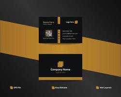Luxury Business Card Design Template Vector