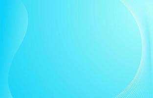 Abstract blue wave with white curved lines background for digital network presentation template design vector