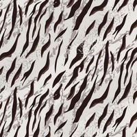 White abstract pattern with tiger fur. Hand drawing animal texture. Line Abstract Background. vector