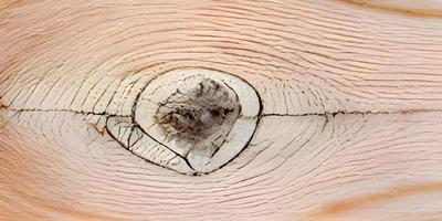 Wood texture background. Top view of vintage wooden table with cracks. Light brown surface of old knotted wood with natural color photo