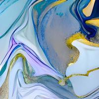 Alcohol ink abstract texture, trendy wallpaper. Art for design project as background for invitation or greeting cards, flyer, poster, presentation, wrapping paper photo