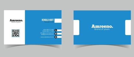 Creative Corporate Business Card Template vector