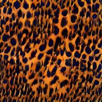 leopard rounds silk scarf design, fashion textile. photo