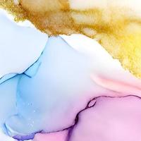 Alcohol ink abstract texture, trendy wallpaper. Art for design project as background for invitation or greeting cards, flyer, poster, presentation, wrapping paper photo