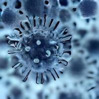 covid-19, brote de coronavirus, virus flotando en un entorno celular, antecedentes de influenza coronavirus, epidemia de enfermedad viral, representación 3d del virus, ilustración del organismo, virus visto micro foto