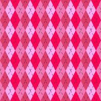 pink seamless geometric pattern with argyle background vector