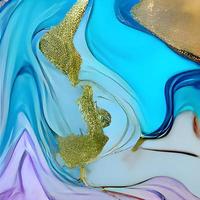 Abstract banner, texture collection of fluid art covers. Trendy background that can be used for design cover, invitation, flyer and etc. creative iridescent artwork. photo