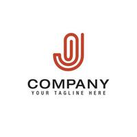alphabet logo that combines 2 letters into one logo or symbol that is unique and original vector