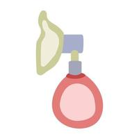 Spray bottle. Disinfection, hygiene, skin care concept. Vector illustration in flat style