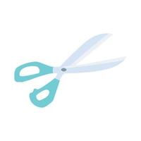 flat Vector icon illustration of Scissors icon isolated on white background