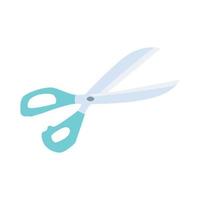 flat Vector icon illustration of Scissors icon isolated on white background