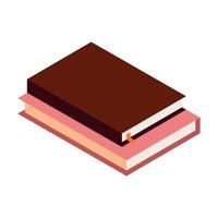 stack of books vector