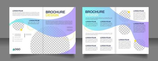 Recruitment agency blank brochure design. Hiring talents. Template set with copy space for text. Premade corporate reports collection. Editable 4 paper pages vector