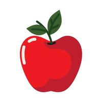 apple fruit icon vector