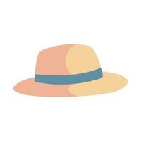 hat with ribbon vector