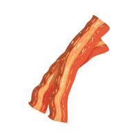 slices of bacon vector