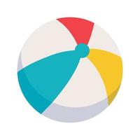 beach ball icon vector