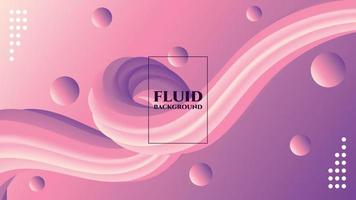 Abstract Fluid Background Design vector