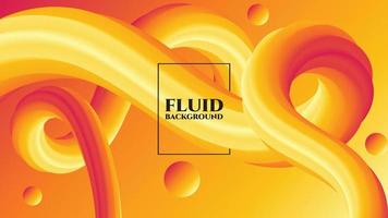 Abstract Fluid Background Design vector