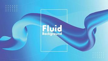 Abstract Fluid Background Design vector