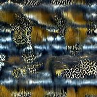 diseño africano. diseño de bufanda de leopardo, patrón textil de moda foto