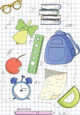 fall set we are getting ready for school