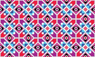 Abstract Geometric vector seamless pattern