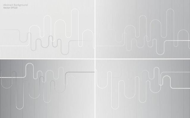 Abstract Grey Vector Backgrounds
