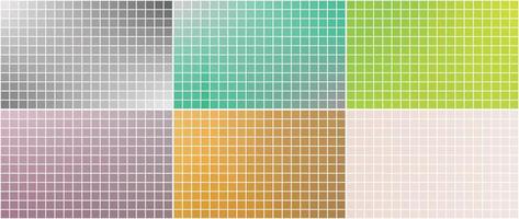 Set of Six Abstract Backgrounds vector