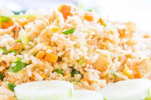 Delicious fried rice thai style photo