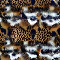 leopard fur pattern. African Design. fashion textile pattern photo