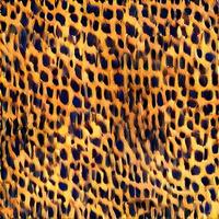 leopard rounds silk scarf design, fashion textile. photo