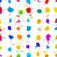 Abstract color splash, seamless pattern. Spray paint on a dark background. photo