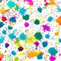 Seamless pattern from color splashes and smudges. Fashion camouflage. photo